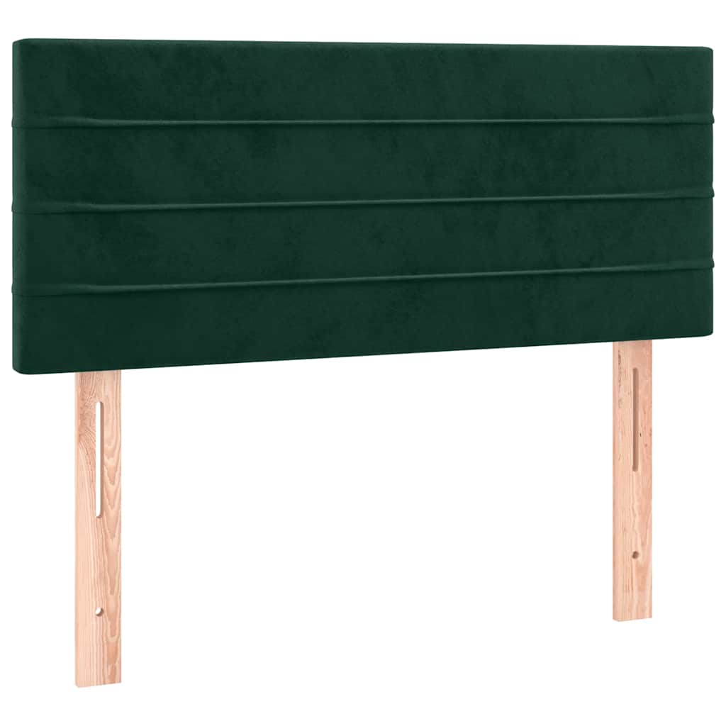 Kopfteil Hellgrau 80x5x118/128 cm Samt