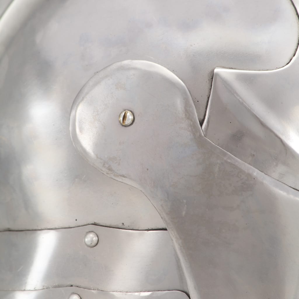 Preußische Pickelhaube Antik Replik für LARP Schwarz Stahl