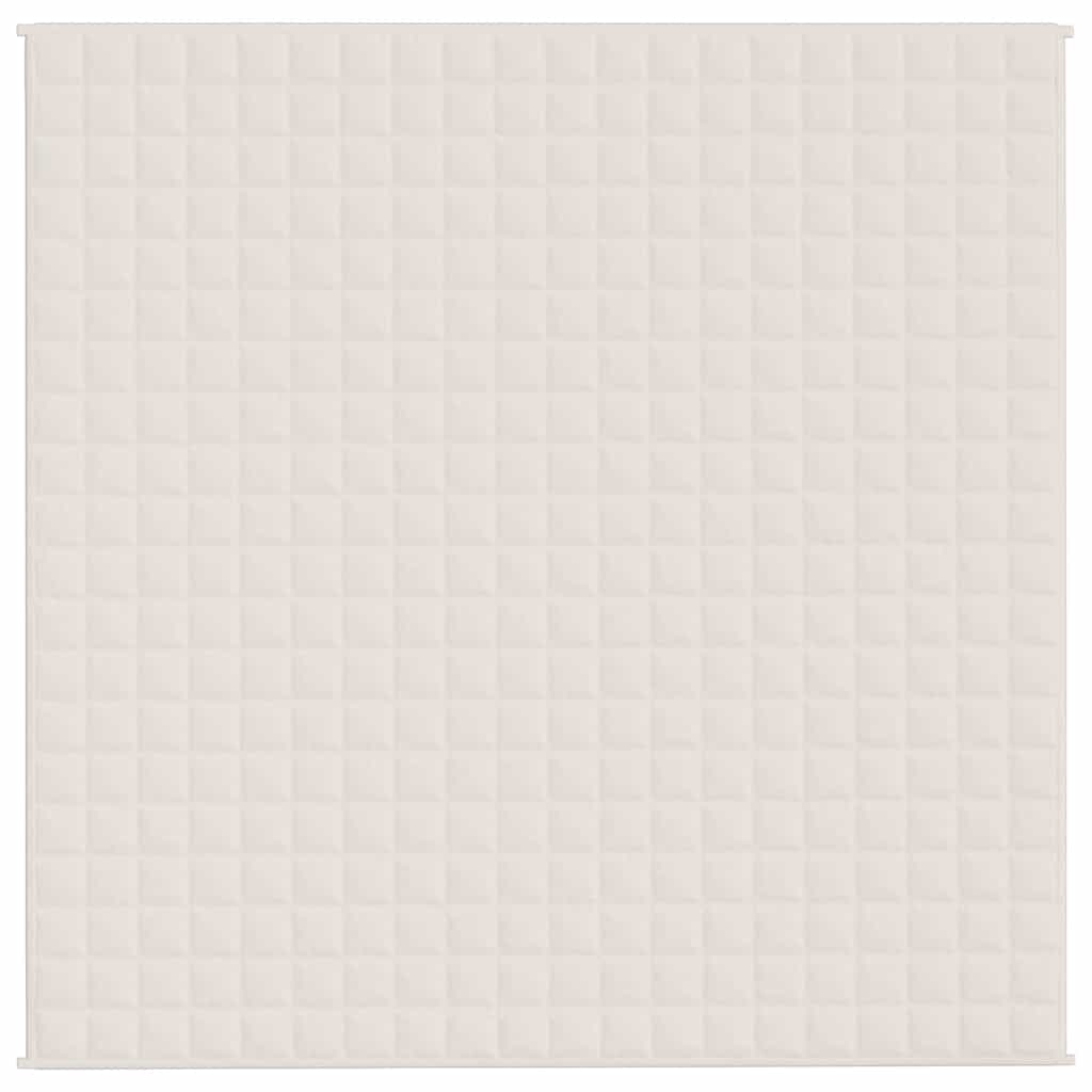 Gewichtsdecke Grau 122x183 cm 5 kg Stoff