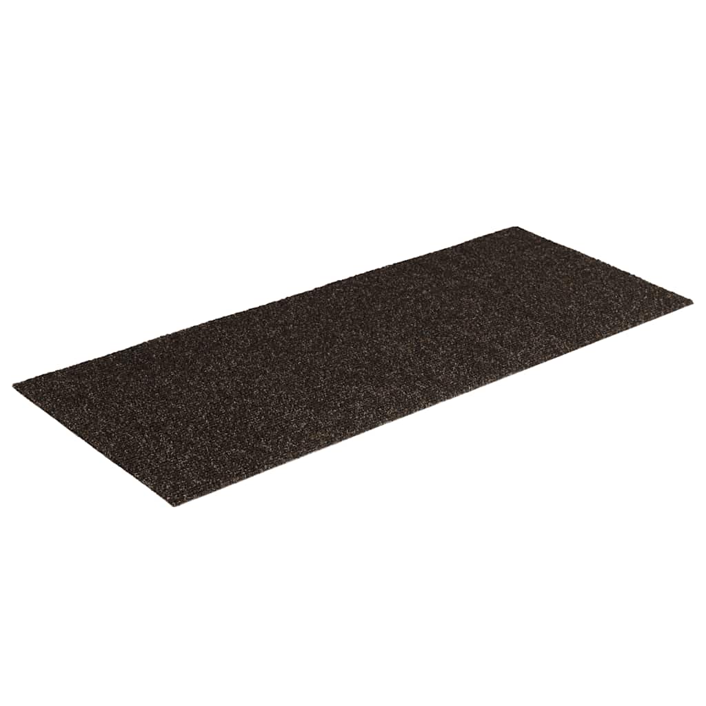 Stufenmatten Selbstklebend 15 Stk. 60x25 cm Hellbraun Rechteckig