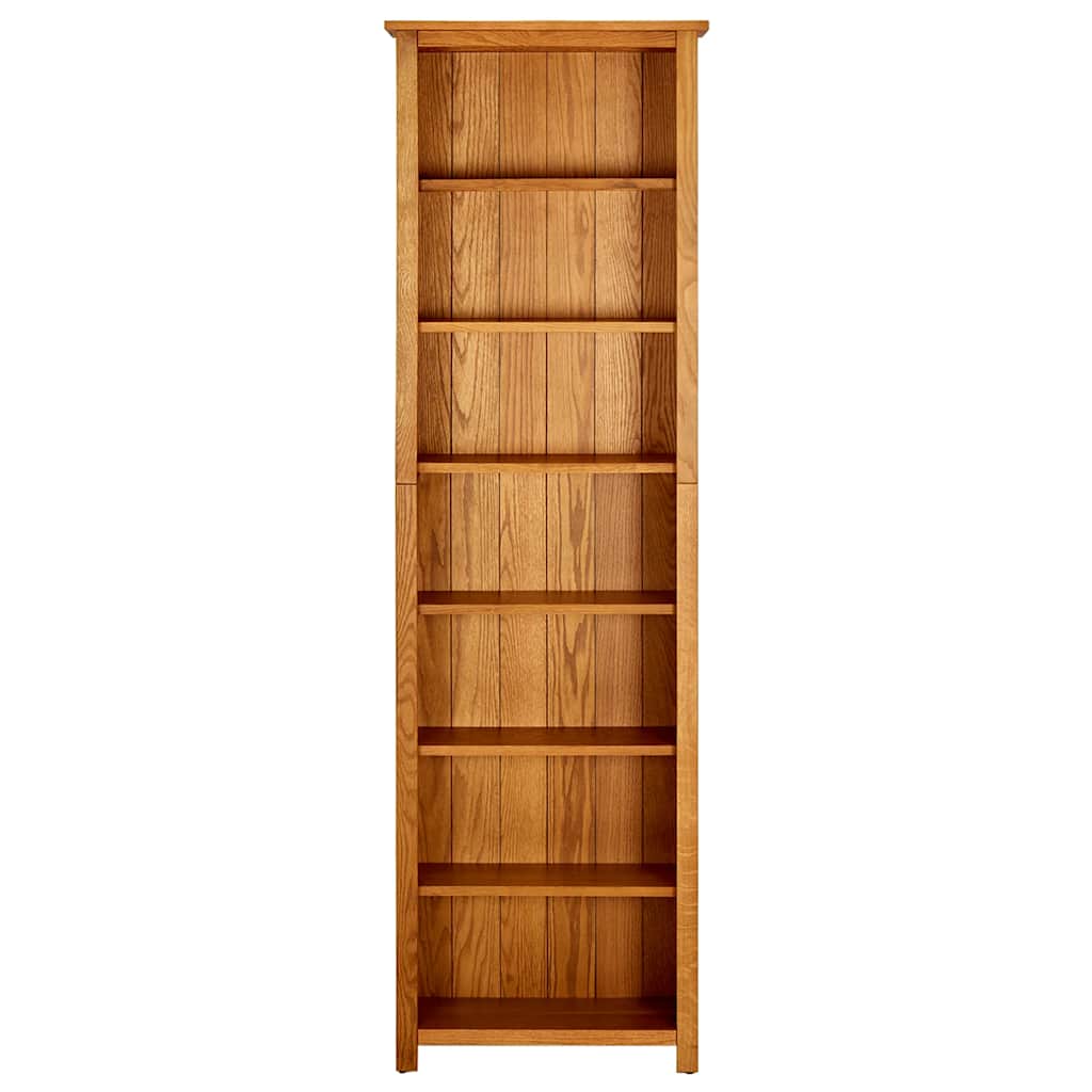 Bücherregal 45x22,5x82 cm Eiche Massivholz