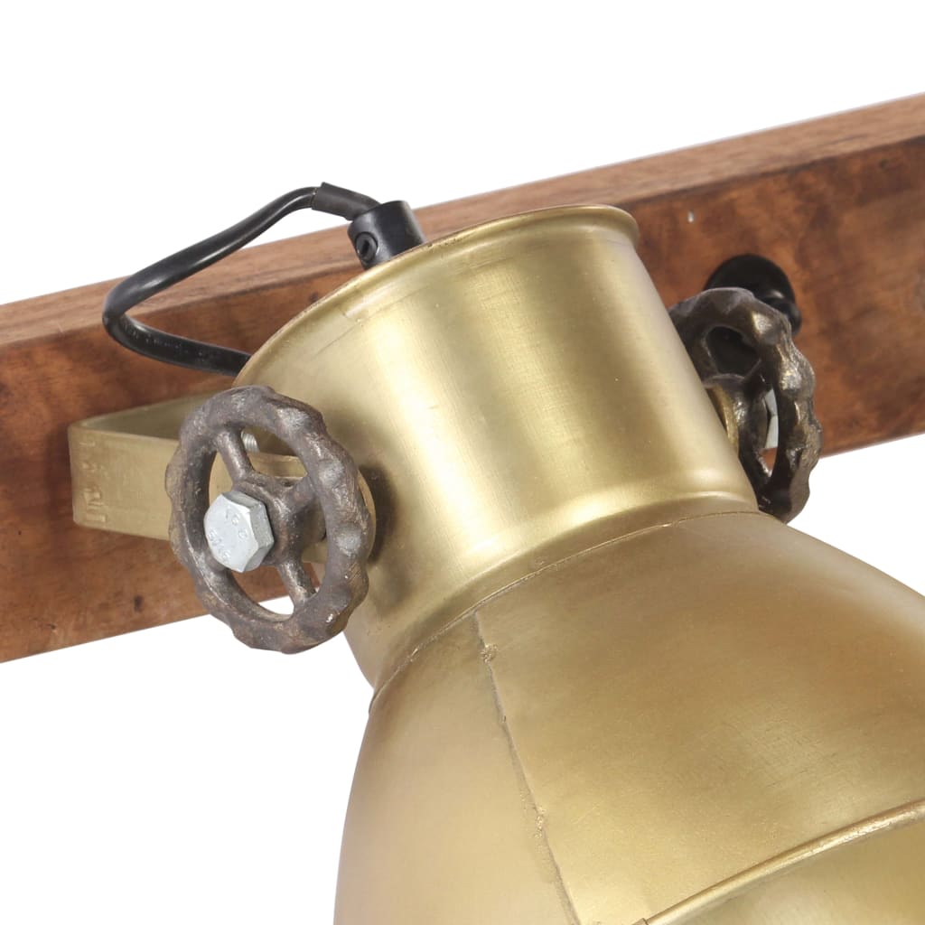 Wandlampe Industriestil Silbern 45x25 cm E27