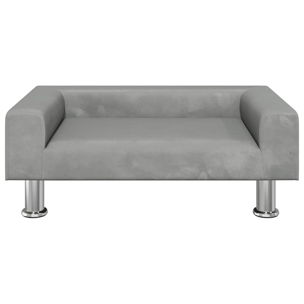 Kindersofa Blau 70x45x26,5 cm Samt