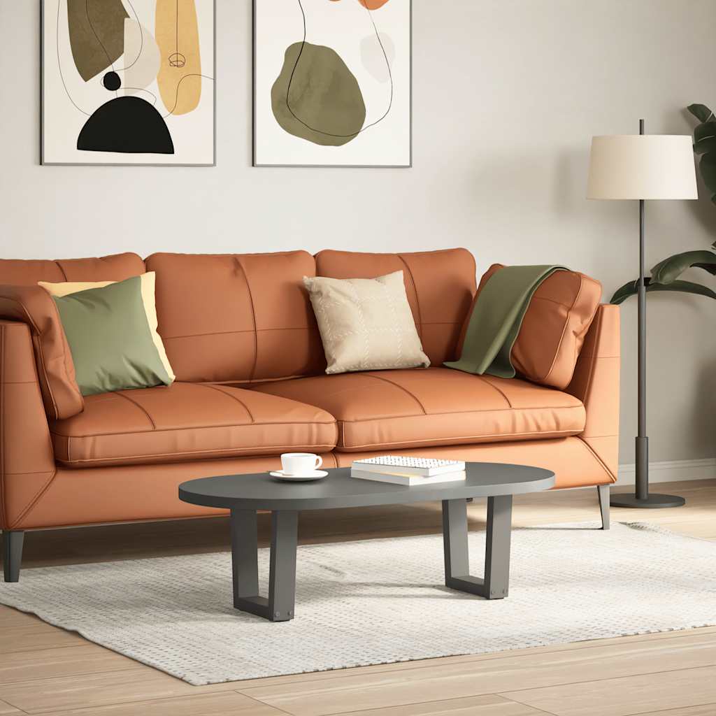 Couchtischbeine V-Form 2 Stück Schwarz 30x(30-31,3) cm Stahl