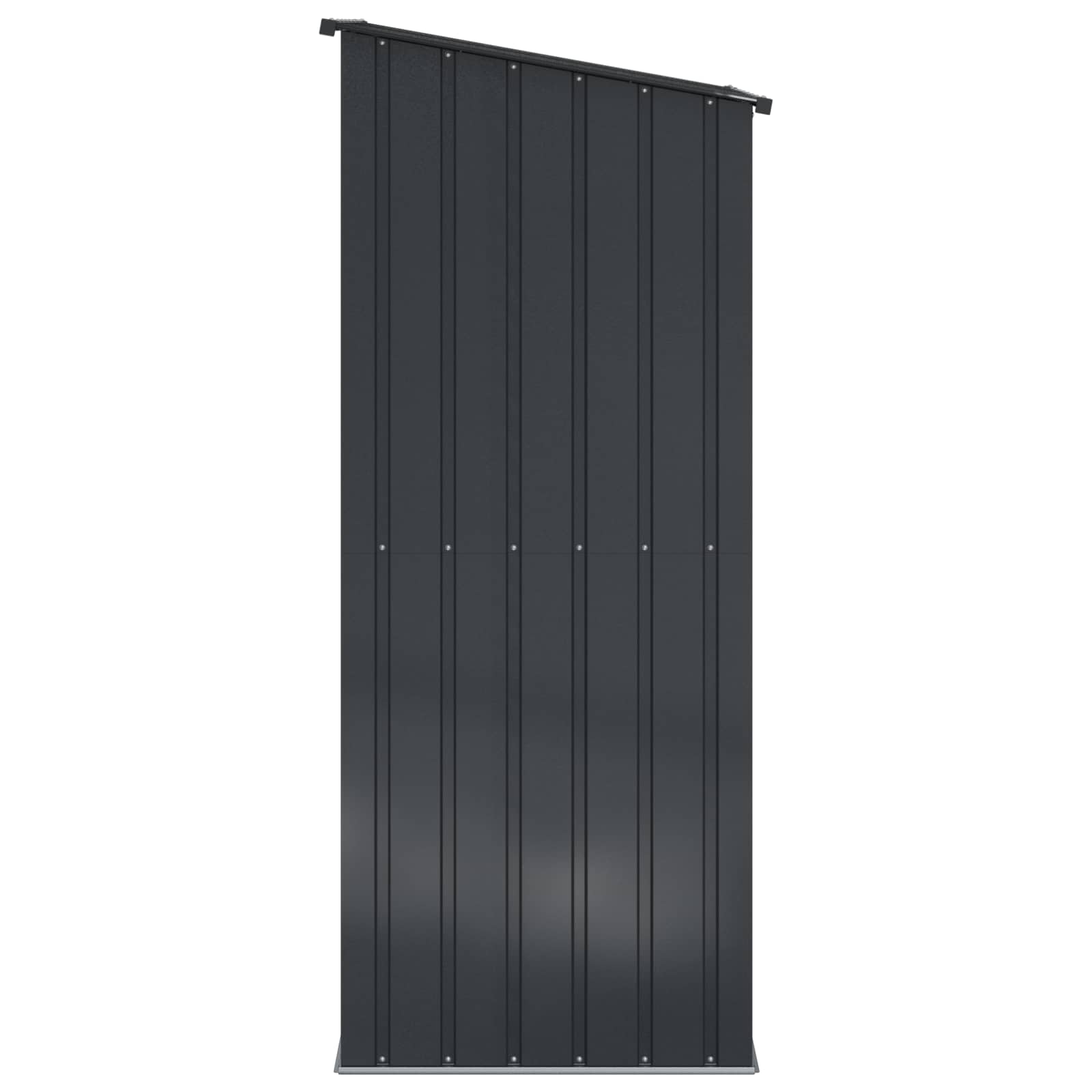Gartenhütten Anthrazit 103 x 74 x 200 cm Metall