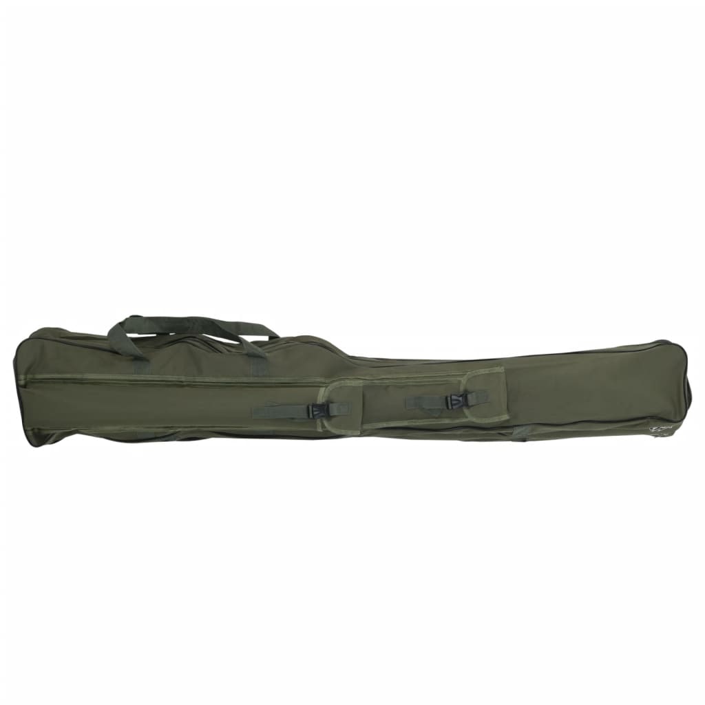 Angelrutentasche Grün Tarnfarben 150 cm Oxford-Gewebe