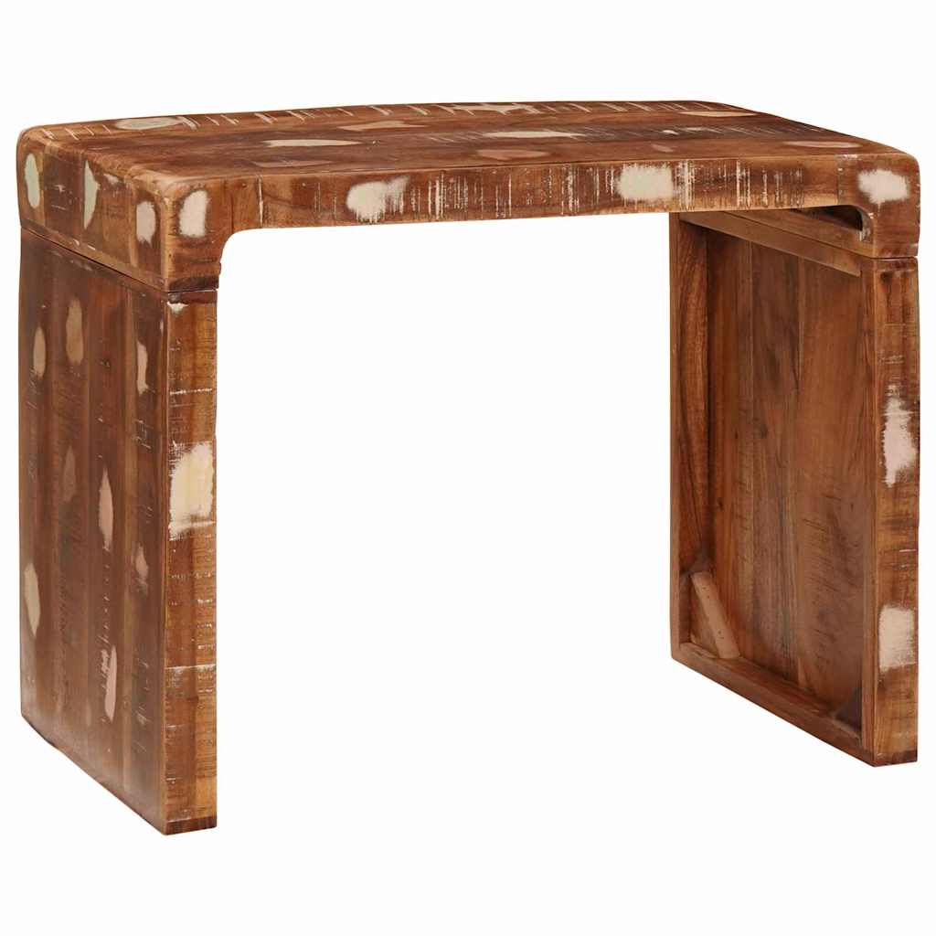 Beistelltisch Braun 60 x 35 x 46 cm Massivholz Mango