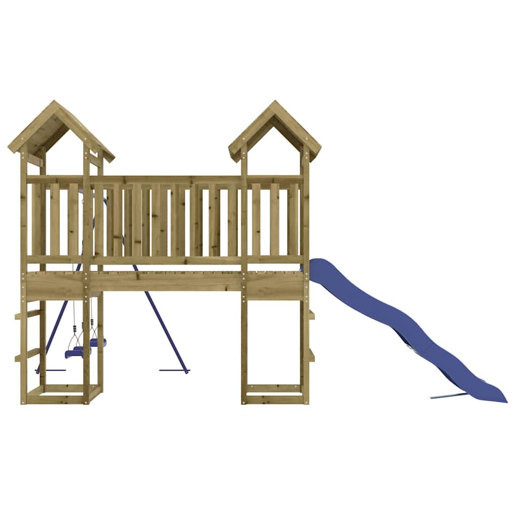 Spielturm Massivholz Kiefer
