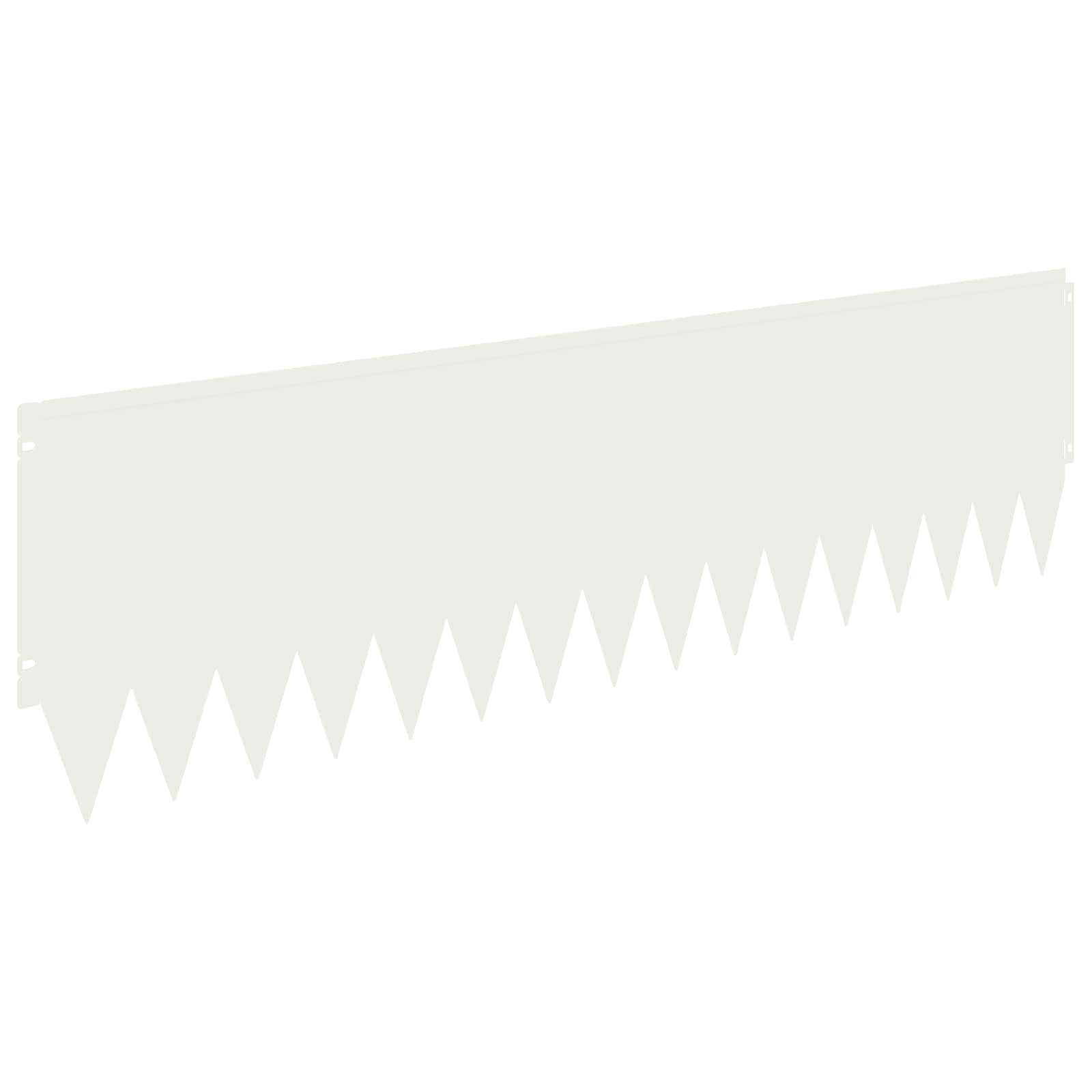 Raseneinfassung 10 pcs 103 x 10 cm Stahl Schwarz