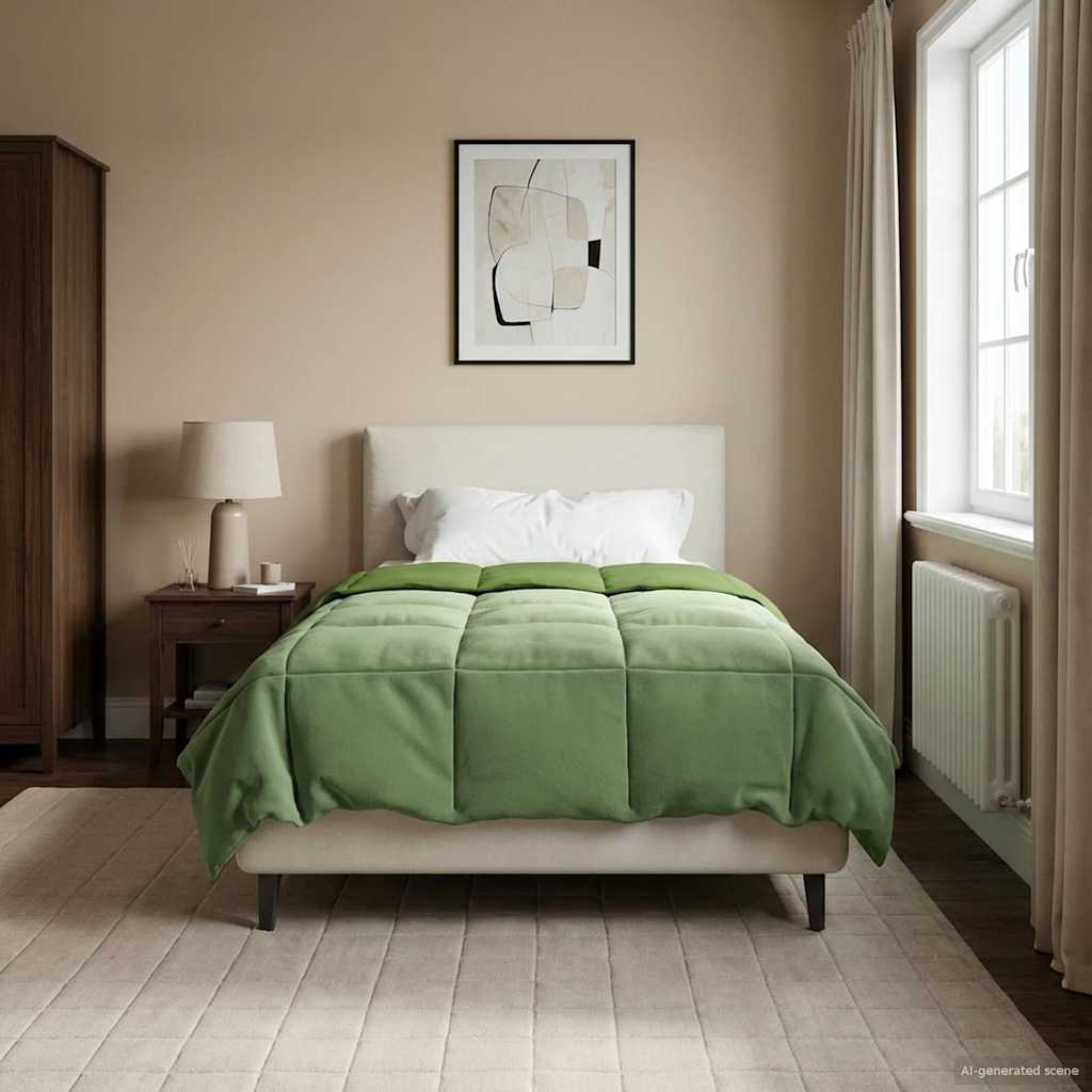 Ganzjahresbettdecke Anthrazit 135 x 200 cm Mikrofaser