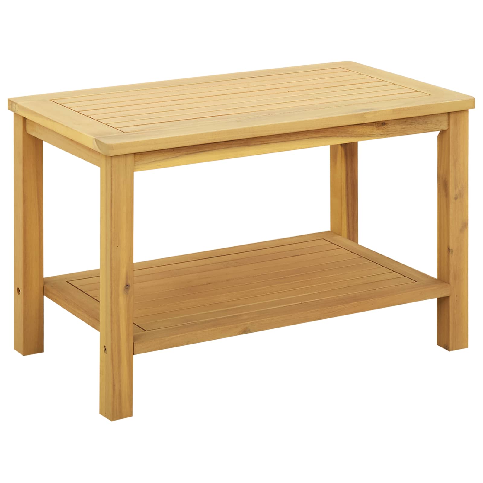 Beistelltisch Öl-Natur 70 x 40 x 45 cm Massivholz Akazie