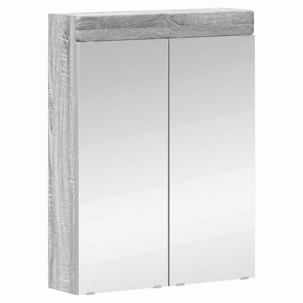 Badezimmermöbel-Set TULUM 2 pcs Weiß 60 x 34 x 63 cm