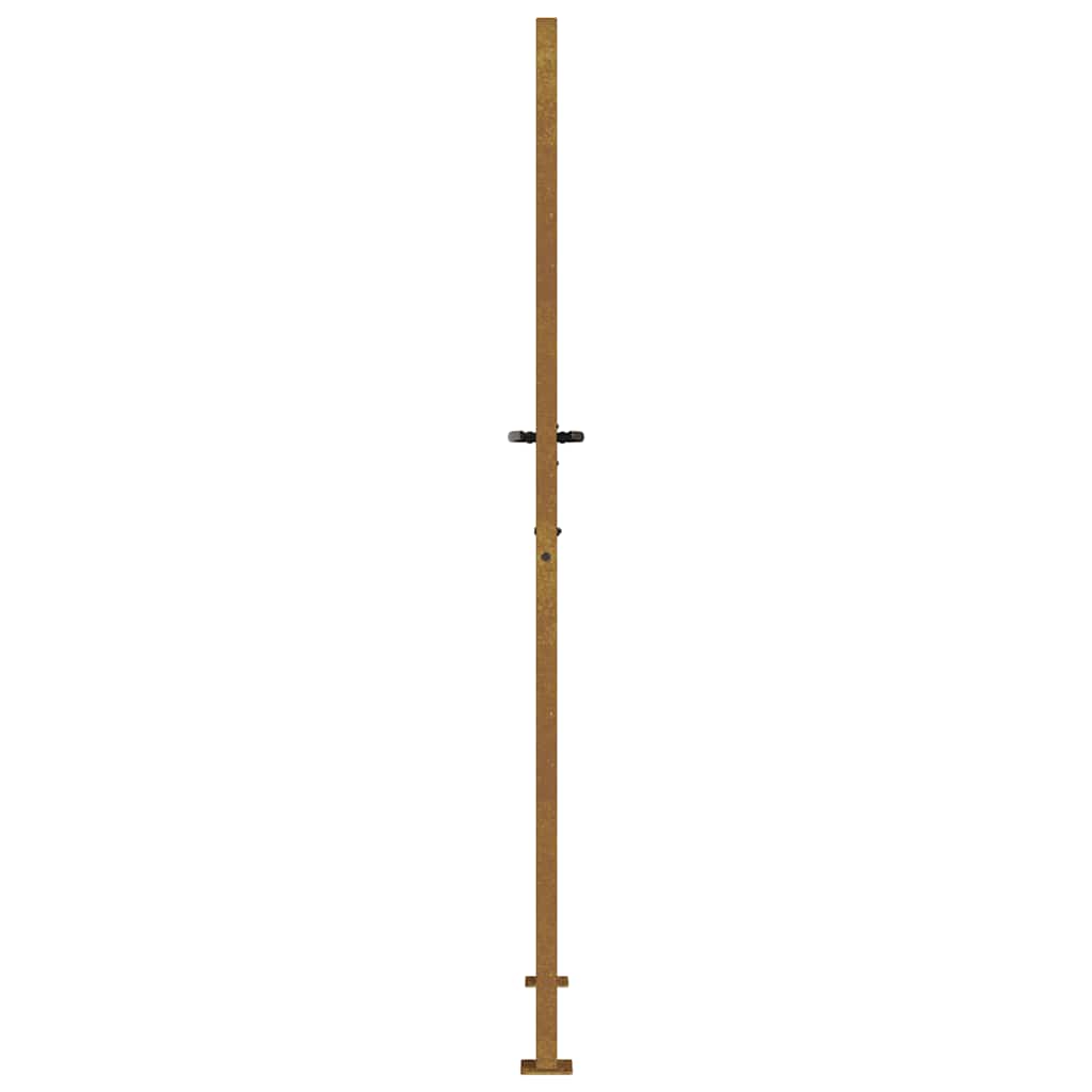 Gartentor 100x75 cm Cortenstahl Baumdesign