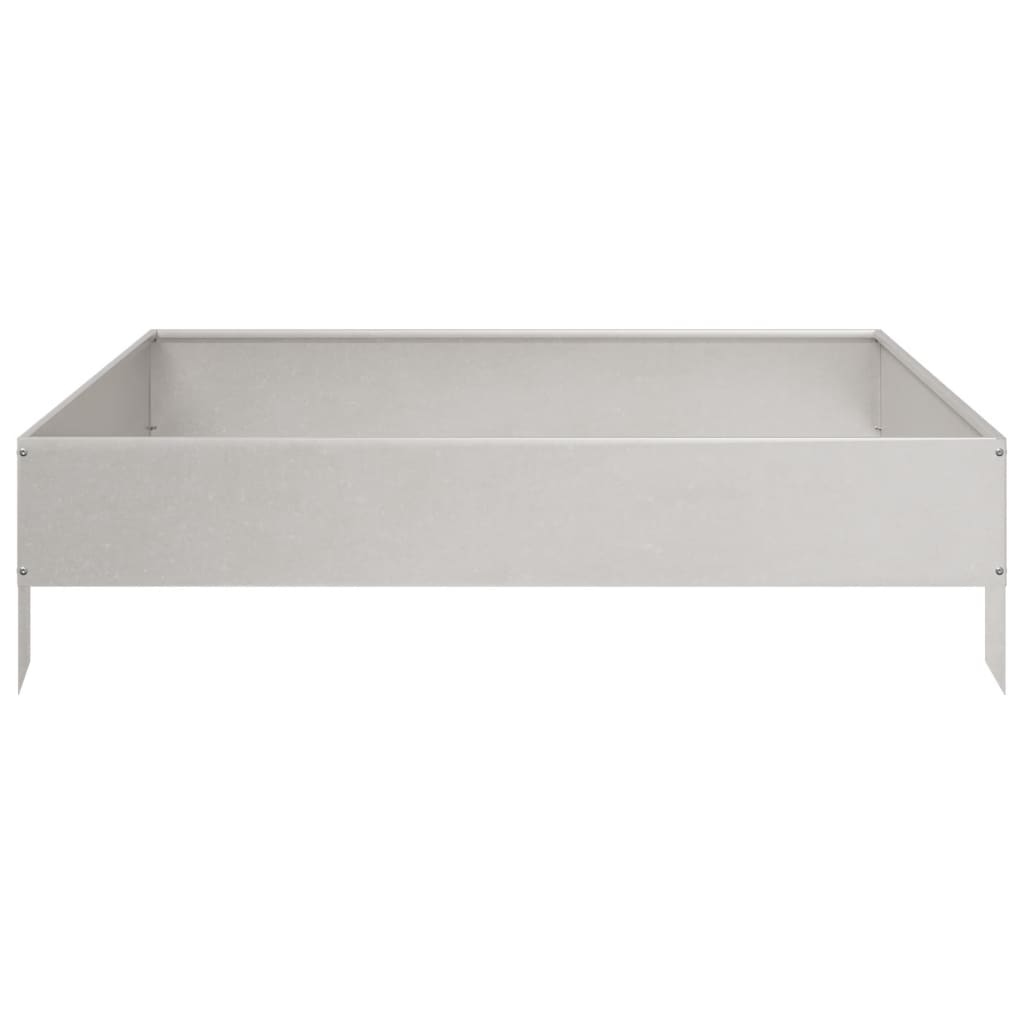 Hochbeet 100x100x18,5 cm Cortenstahl