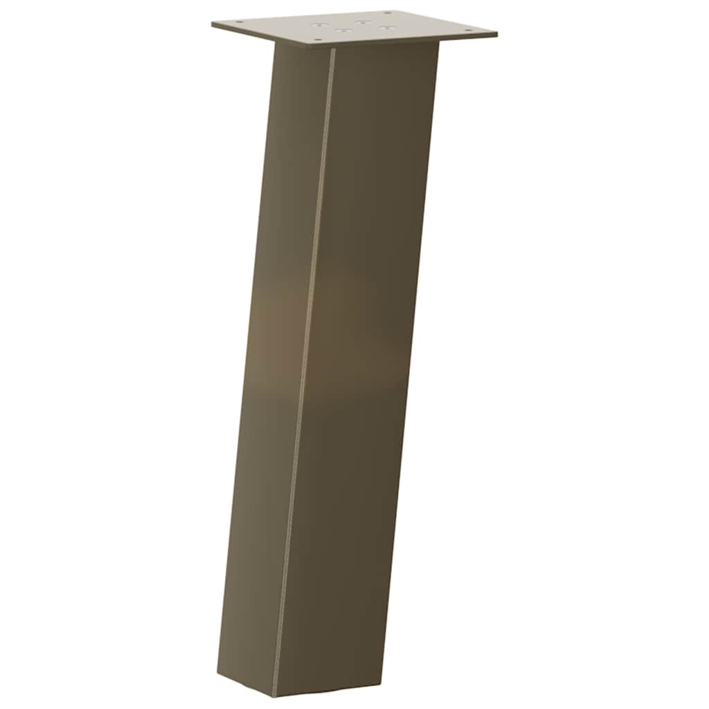Couchtischbeine 4 Stk. Schwarz 30 cm Stahl
