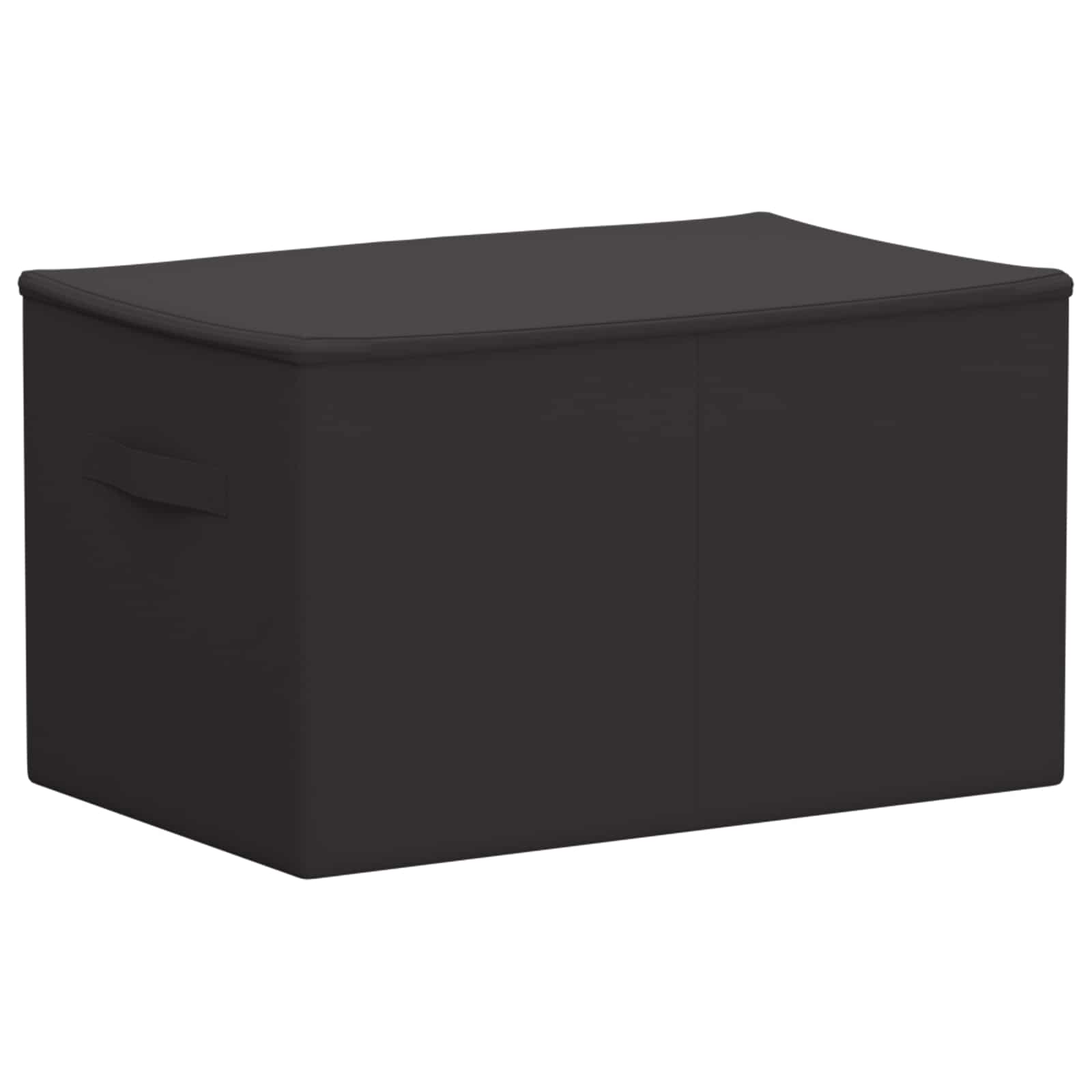 Aufbewahrungsbox Stoff 50x30x25 cm Anthrazit