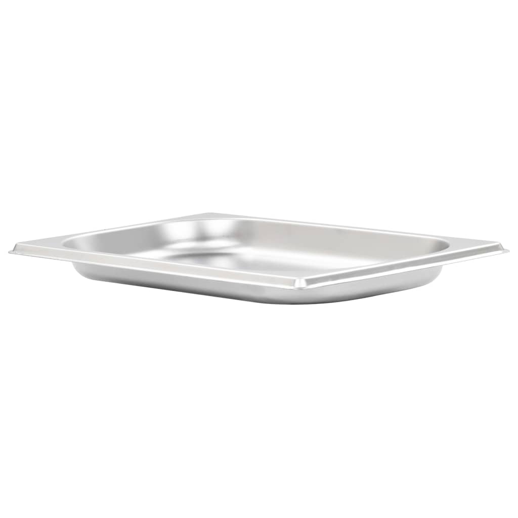Gastronormbehälter 12 Stk. GN 1/4 20 mm Edelstahl