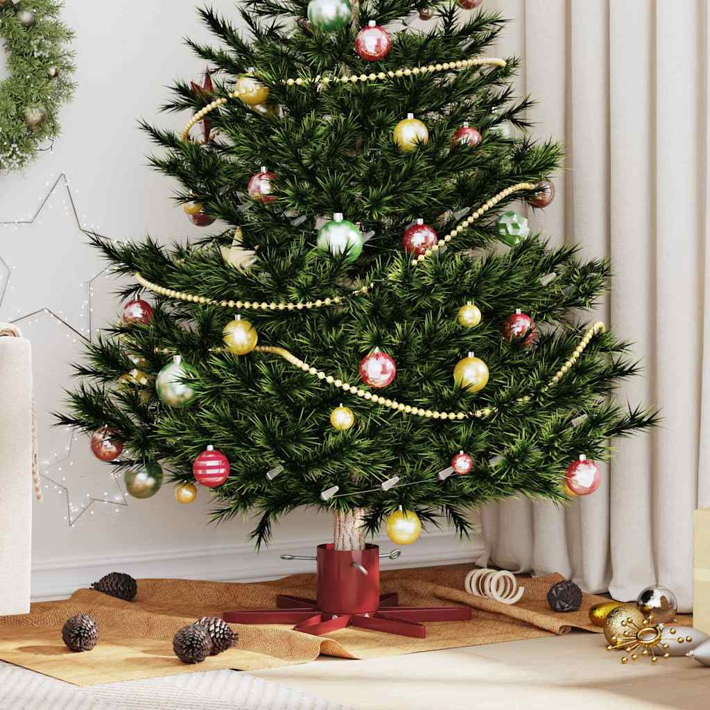 Weihnachtsbaumständer 1.73 Grün 50 x 50 x 15,5 cm Stahl
