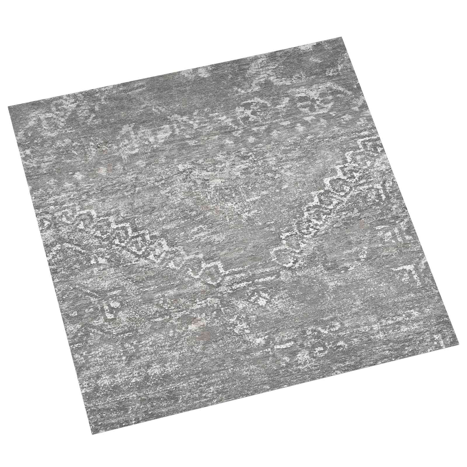 Selbstklebende Bodenplanken 30,5 x 30,5 cm 20 pcs PVC Betongrau