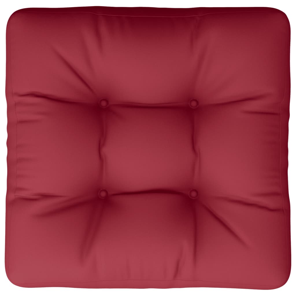Palettenkissen Anthrazit 50x50x12 cm Stoff