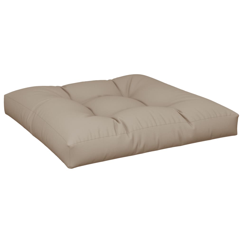 Palettenkissen Anthrazit 50x50x12 cm Stoff