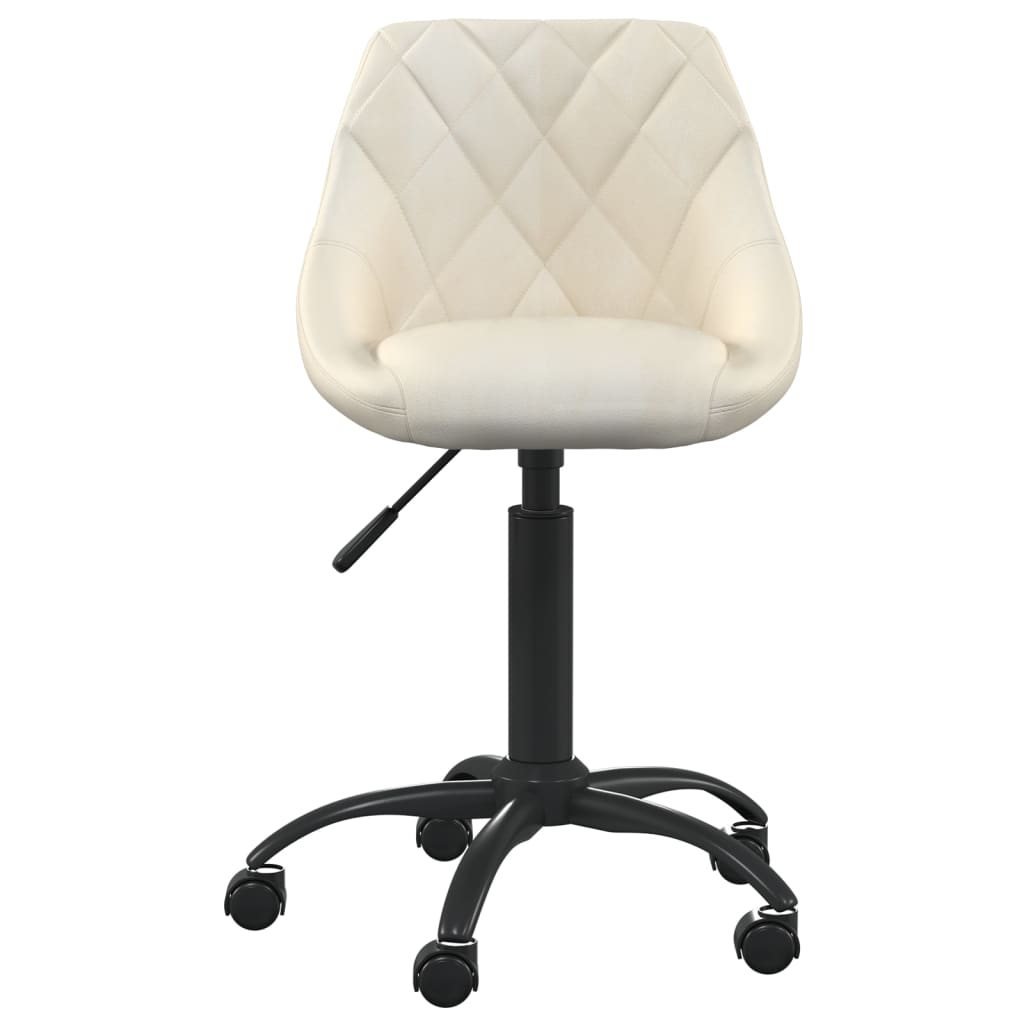 Bürostuhl Rosa Samt