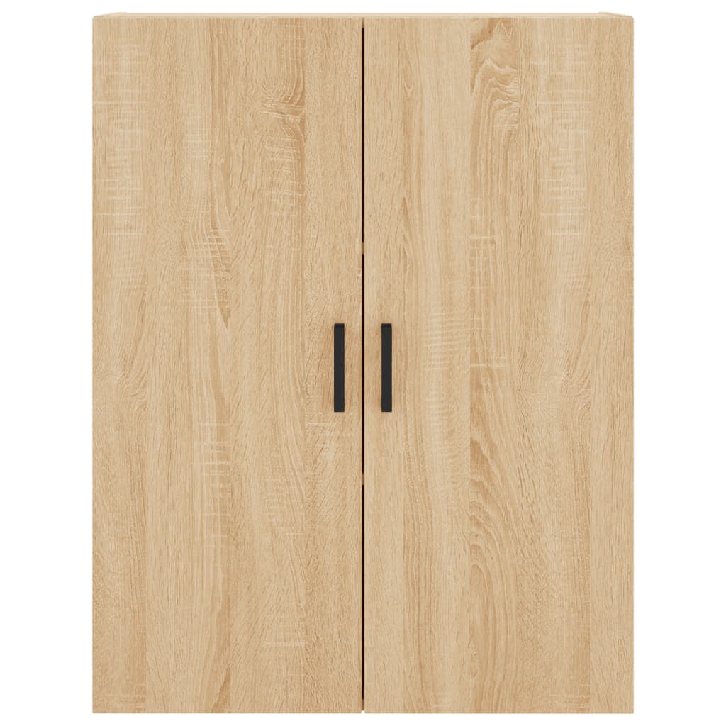 Highboard Betongrau 69,5x34x180 cm Holzwerkstoff