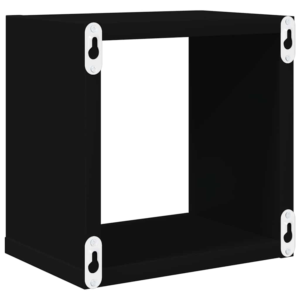 Würfelregale 2 Stk. Weiß 30x15x30 cm