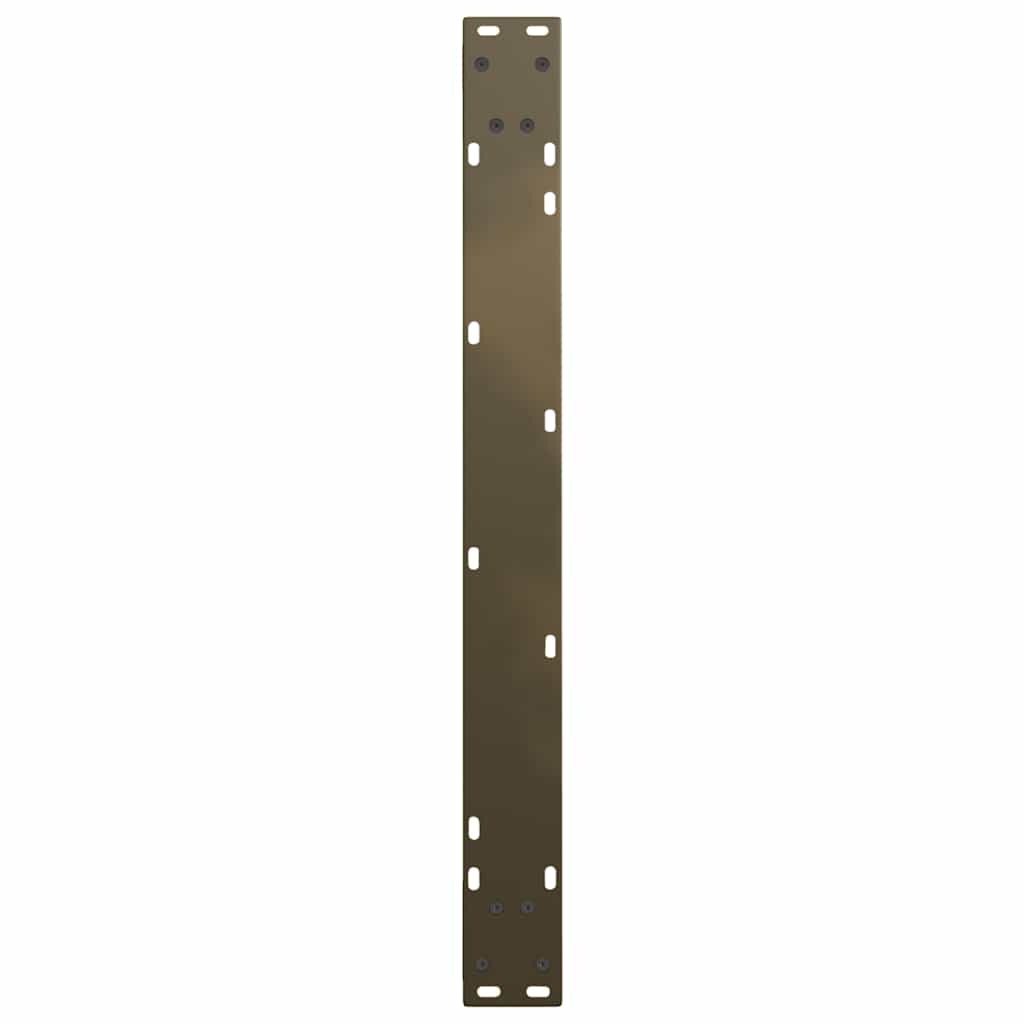 Couchtischbeine V-Form 2 Stück Schwarz 30x(30-31,3) cm Stahl