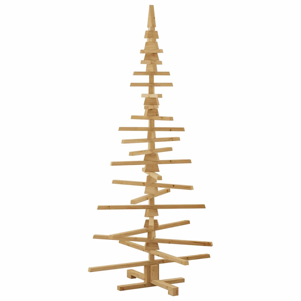 Weihnachtsbaum Holz zum Schmücken 60 cm Massivholz Kiefer