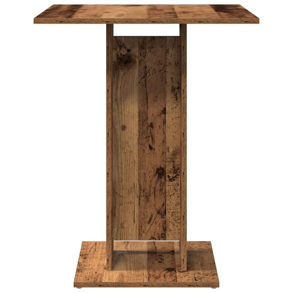 Bistrotisch Weiß 60x60x75 cm Holzwerkstoff