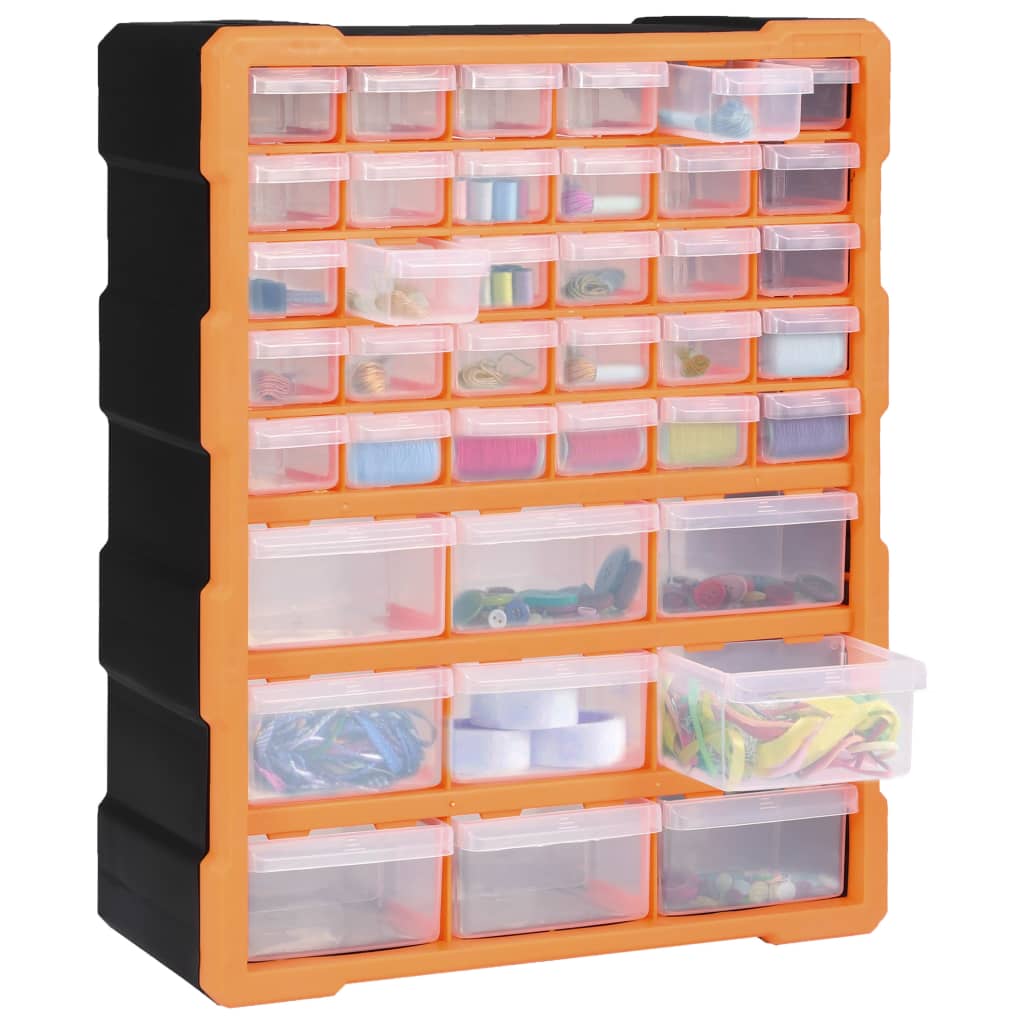 Multi-Schubladen-Organizer mit 64 Schubladen 52x16x37,5 cm