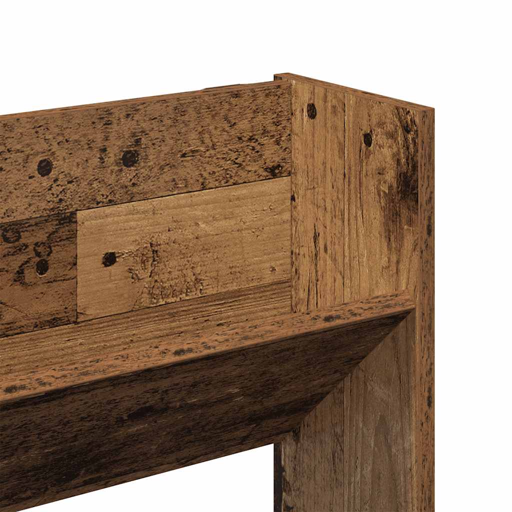 Wand-Schuhschränke 4 Stk. Weiß 60x18x60 cm Holzwerkstoff