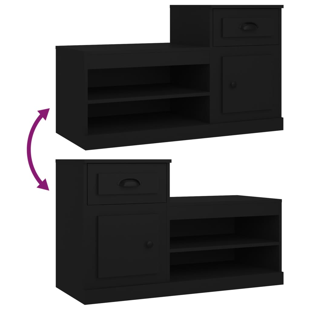 Schuhschrank Weiß 100x42x60 cm Holzwerkstoff