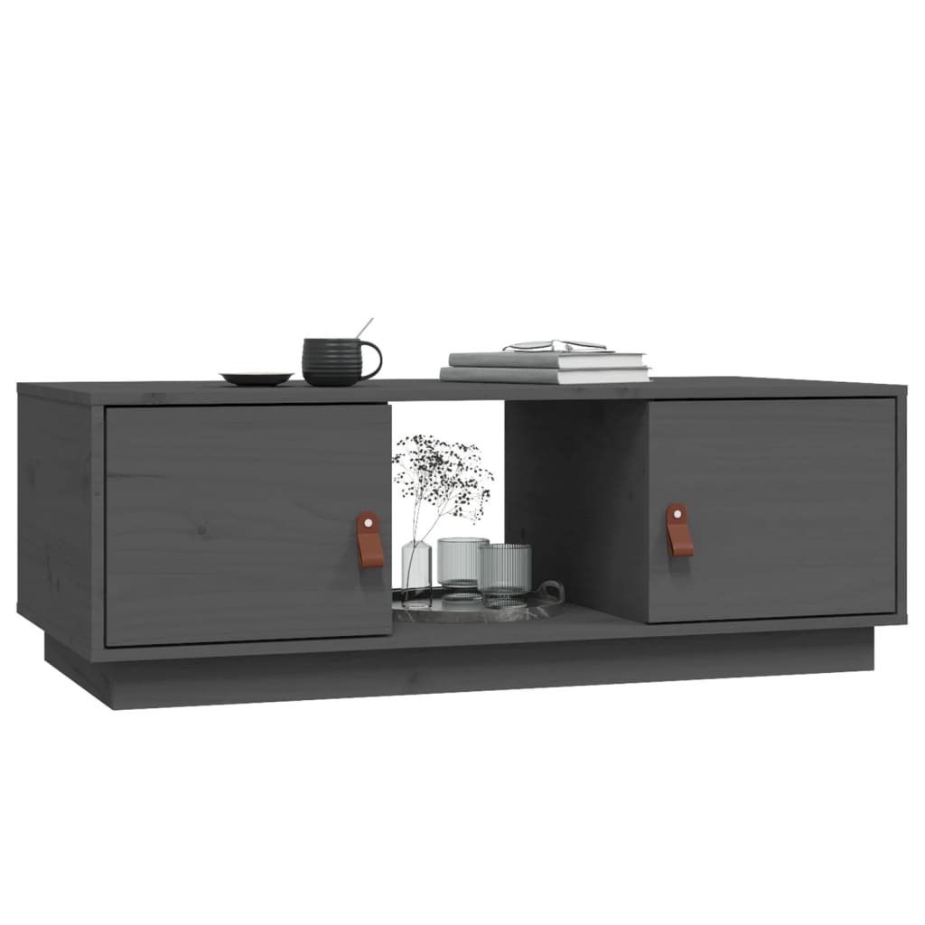 Couchtisch 100x50x35 cm Massivholz Kiefer