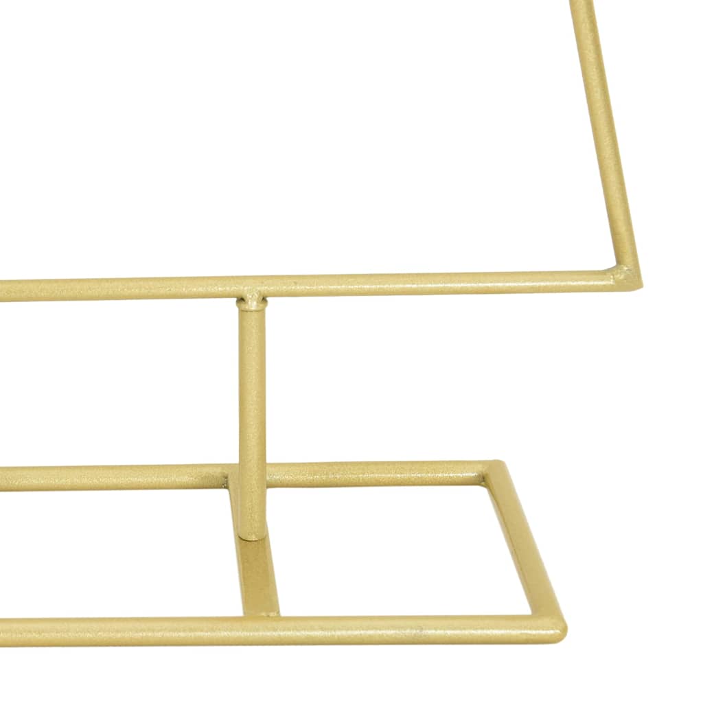 Metall Weihnachtsbaum Gold 60 cm Pulverbeschichteter Stahl