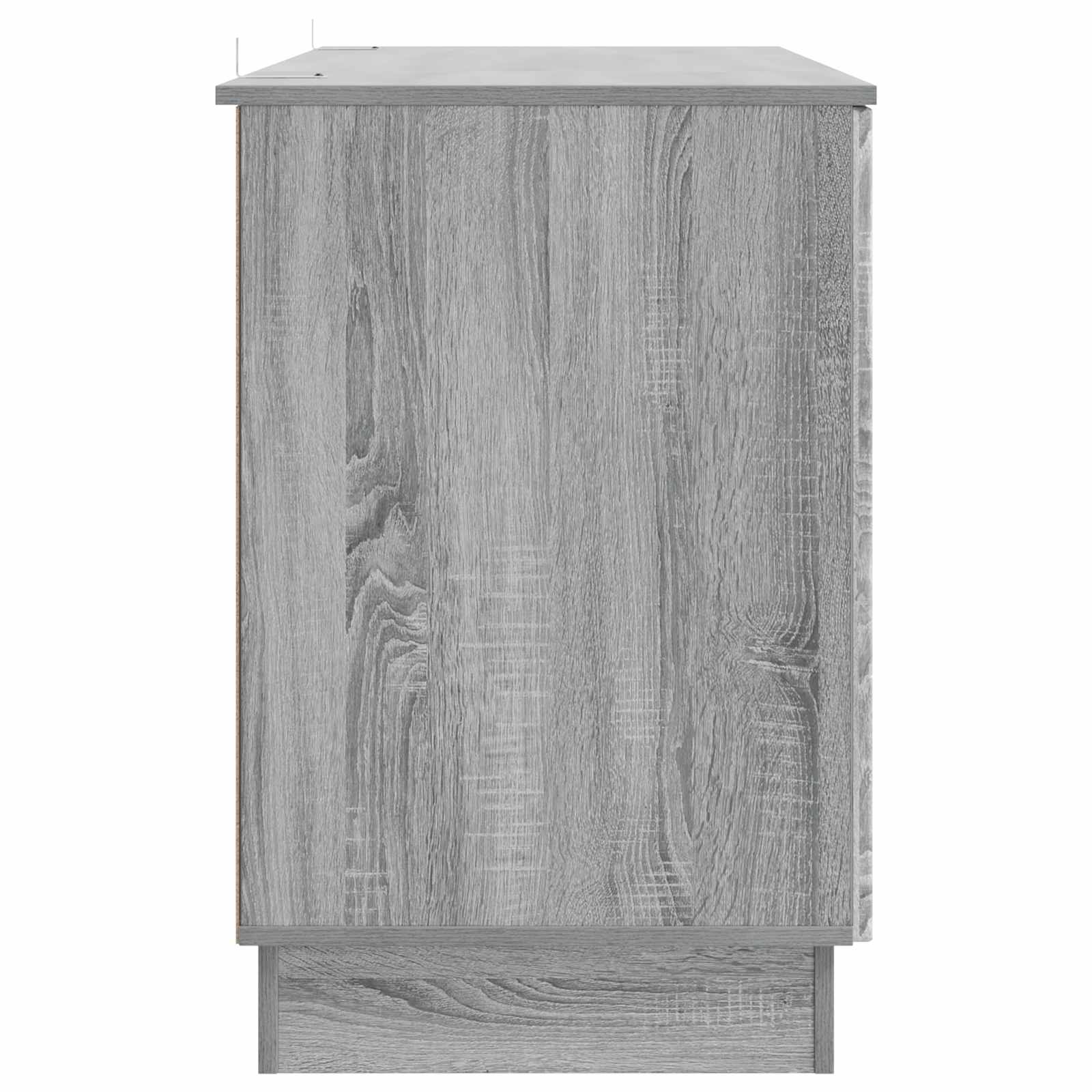 Schreibtisch mit Regal Schwarz 142,5 x 50 x 75 cm Holzwerkstoff