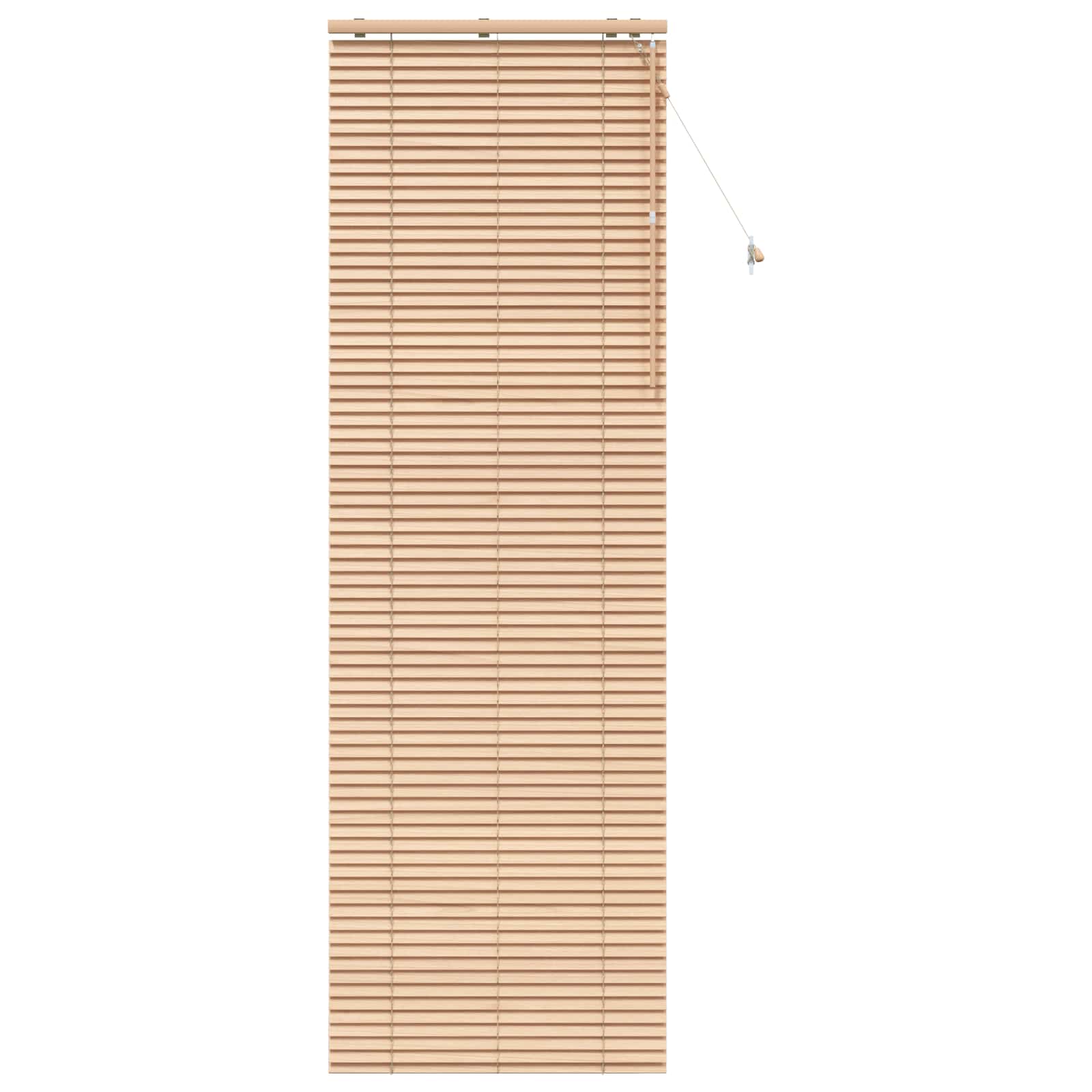 Jalousie Eichenoptik 40 x 130 cm 35 mm Massives Paulownia-Holz