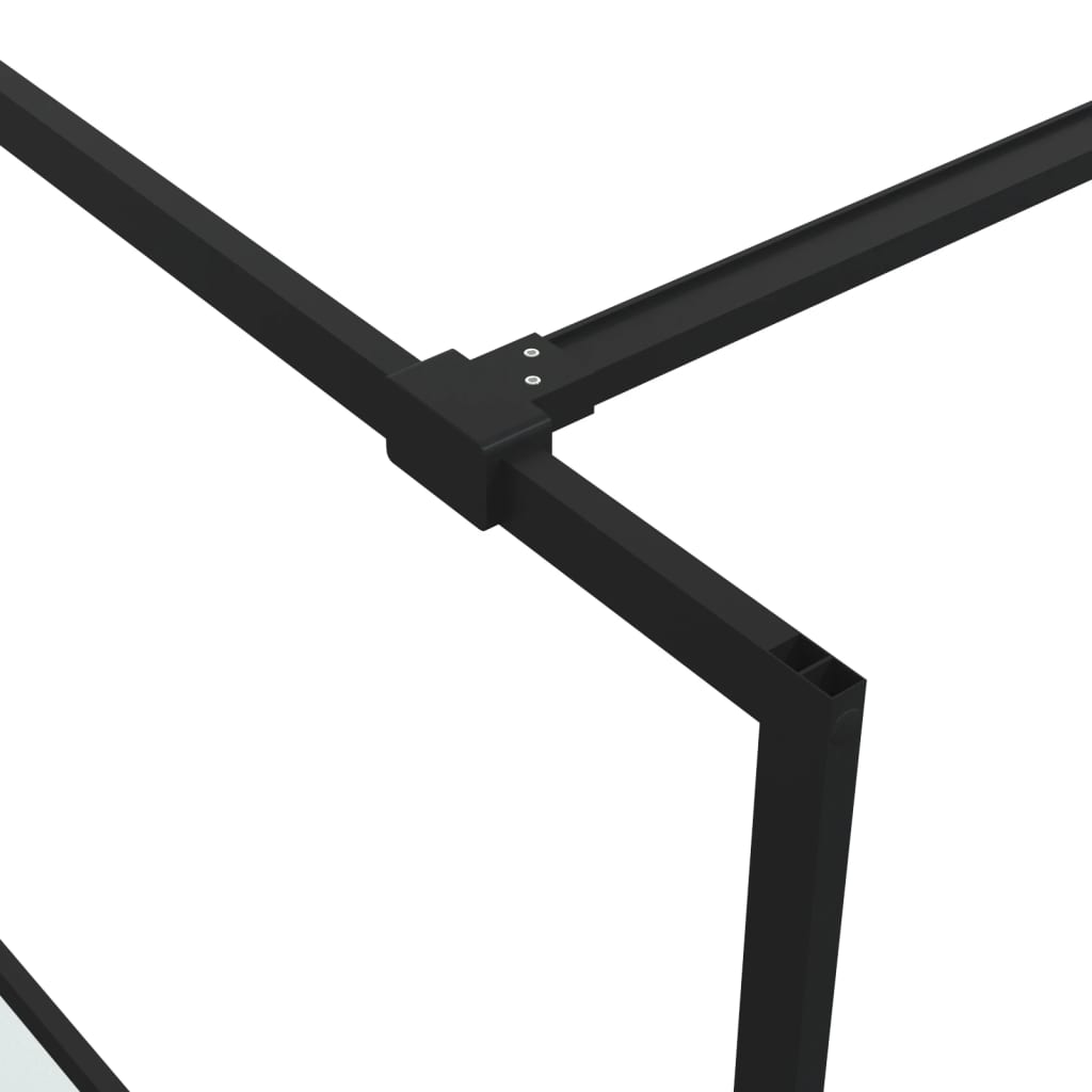 Duschwand für Begehbare Dusche mit Klarem ESG Glas 80x195 cm