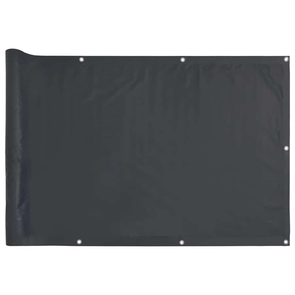 Balkon-Sichtschutz Anthrazit 300x75 cm PVC