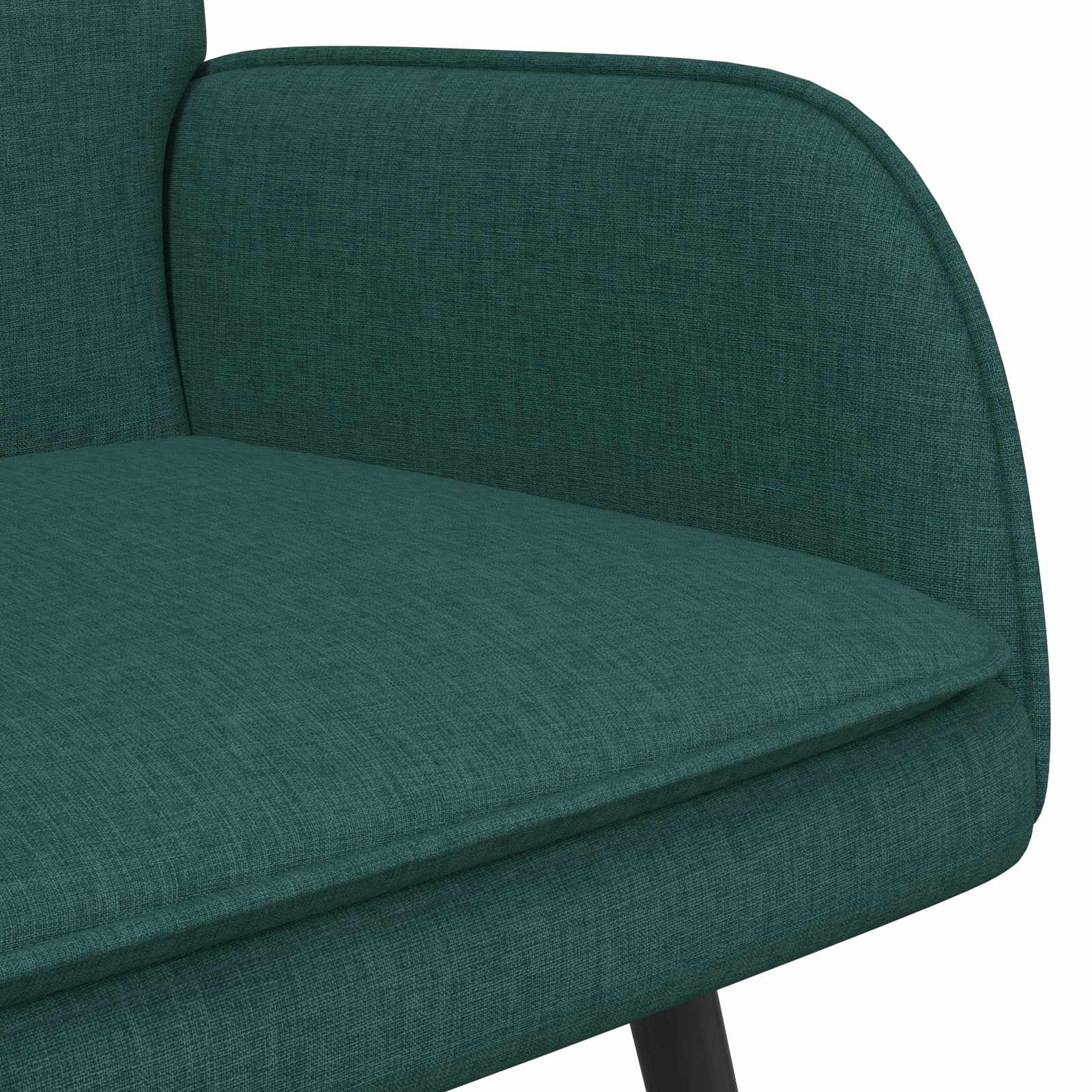 2-Sitzer Sofa Hellgrau 115 x 61 x 87 cm Stoff