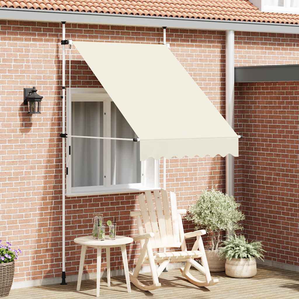 Einziehbare Markise Handbetrieben 150 cm Anthrazit