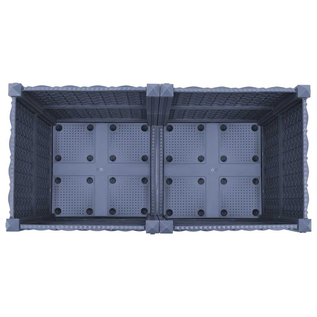 Hochbeet 40x40x23 cm Polypropylen