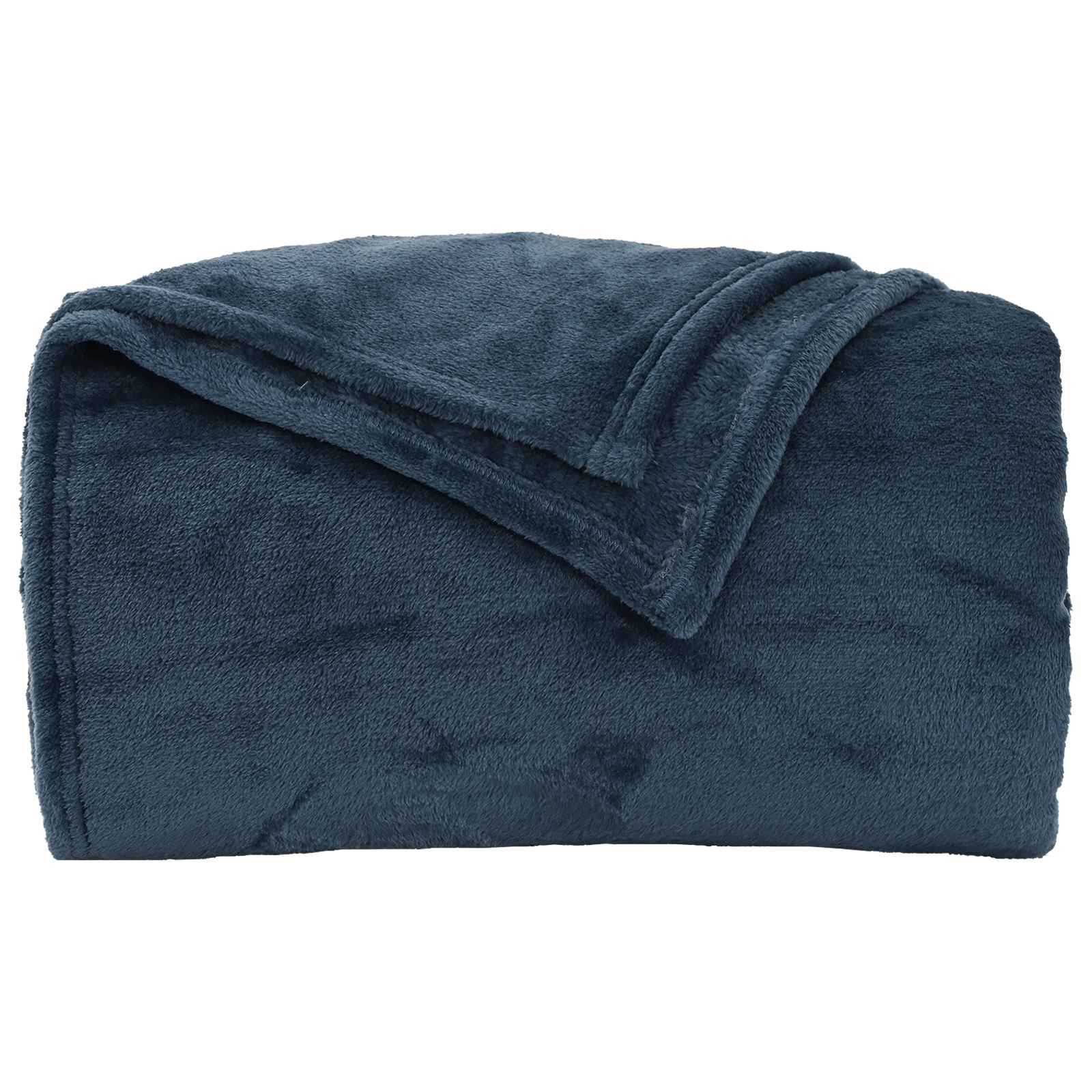 Überwurfdecke Beige 130 x 150 cm Fleece