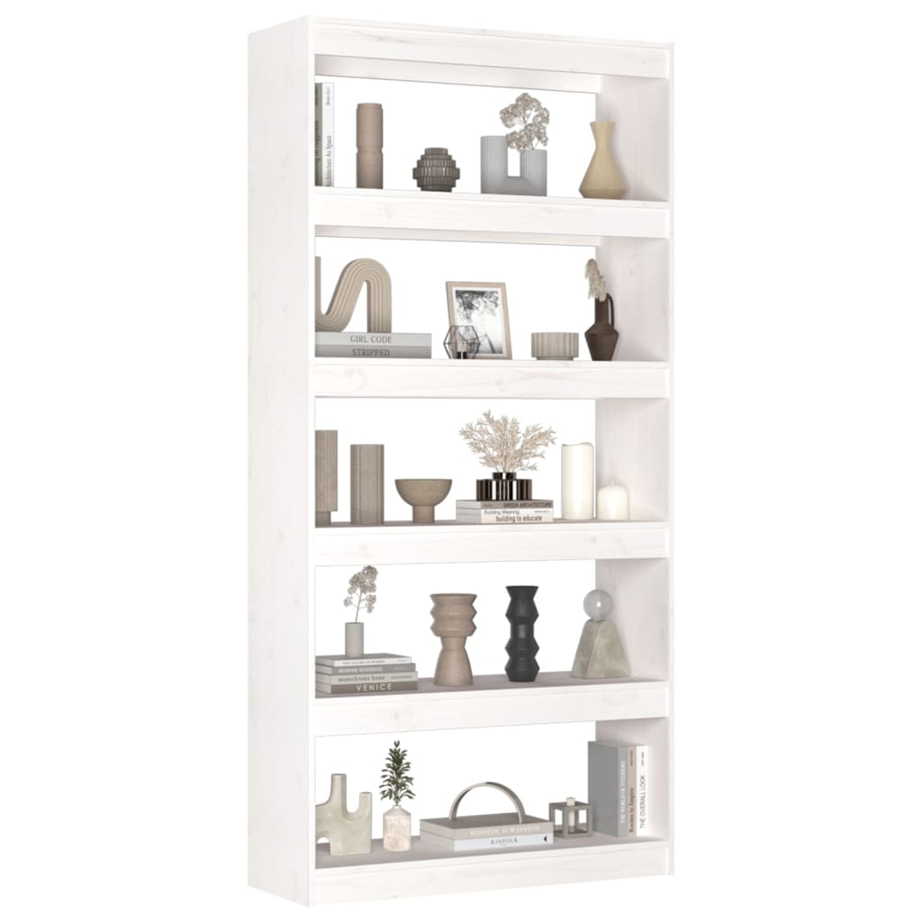 Bücherregal/Raumteiler 80x30x71,5 cm Massivholz Kiefer