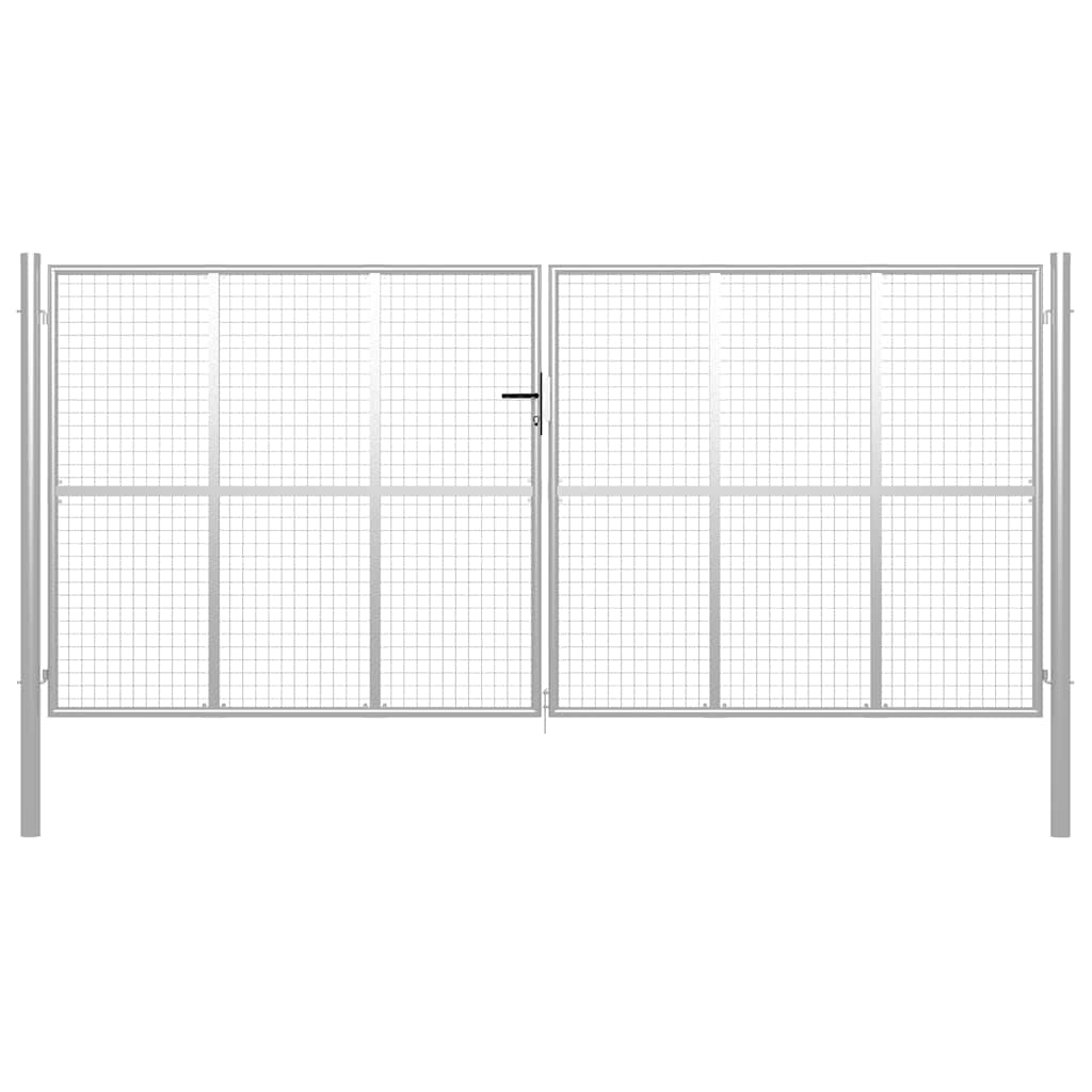 Gartentor aus Maschengewebe 400x150 cm