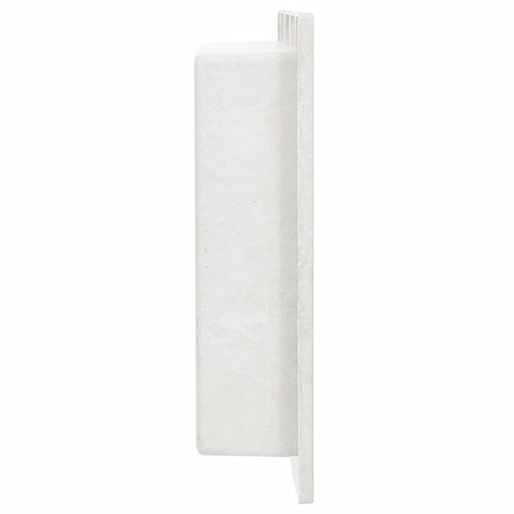 Duschnische Mattgrau 41x36x10 cm