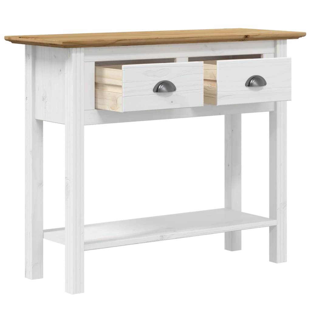 Konsolentisch BODO Honigbraun 91 x 34,7 x 74 cm Holzwerkstoff
