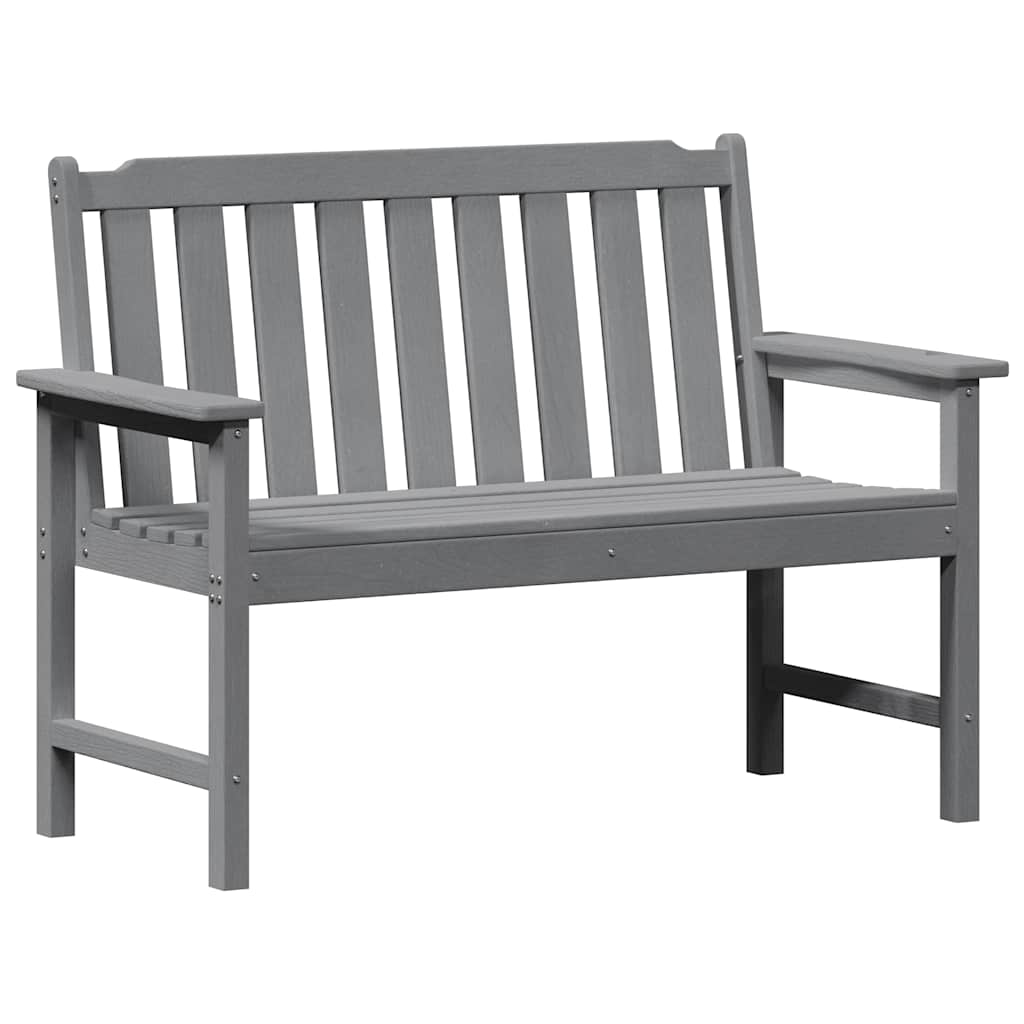 Gartenbank Weiß 120 x 59 x 88 cm HDPE