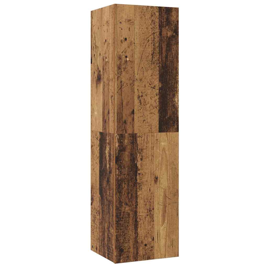 4-tlg. TV-Schrank-Set Sonoma-Eiche Holzwerkstoff
